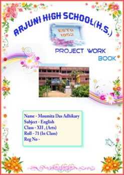 school project front page free psd