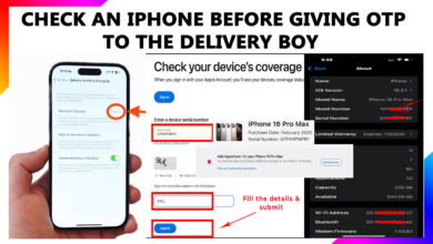 How to Check an iPhone Before Giving OTP to the Delivery Boy