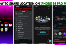 How to Share Location on iPhone 16 Pro Max