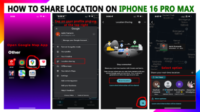 How to Share Location on iPhone 16 Pro Max