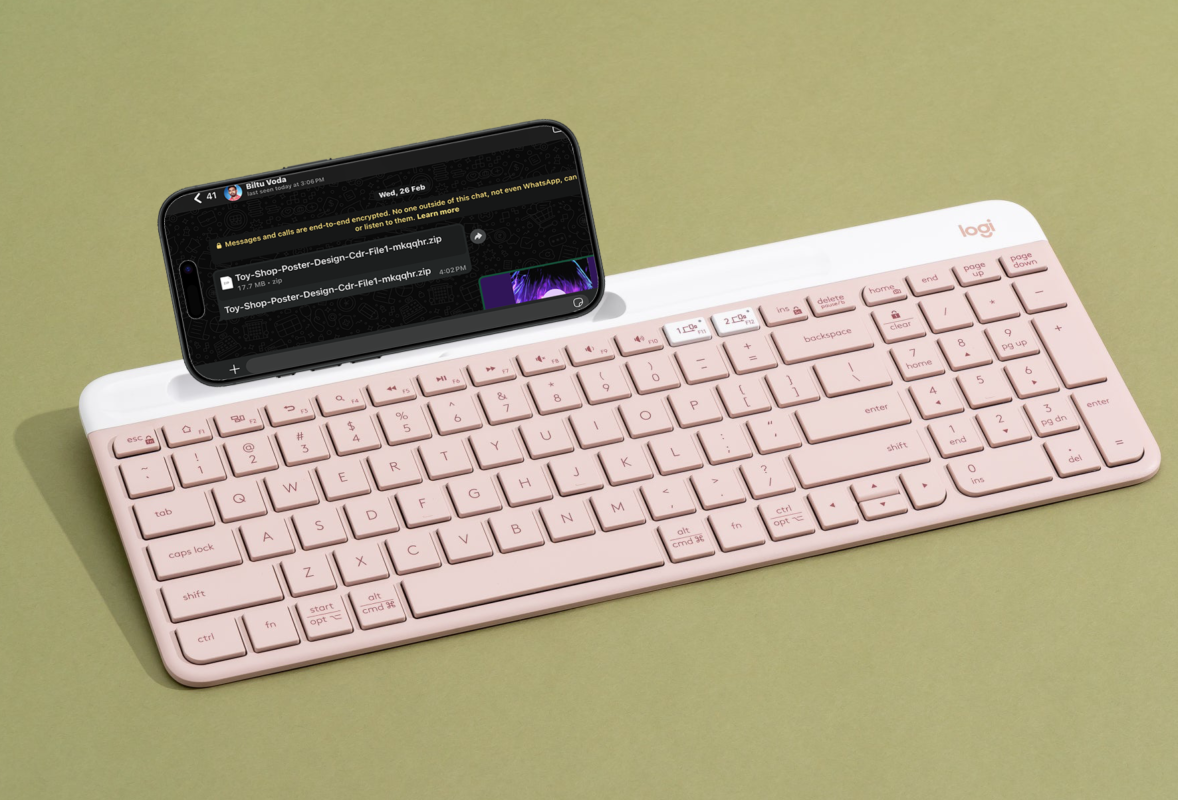 Portable Keyboard in Apple iphone 16 pro